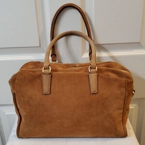 Banana Replublic Elegant Tan Suede Women's Bag